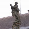 Luka - sloup se sochou Panny Marie | Panna Marie (Immaculata) - listopad 2009