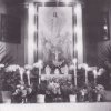 Mírová - kaple | interiér kaple v roce 1954