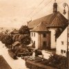 Nejdek - kostel sv. Martina | kostel sv. Martina v Nejdku na fotografii z roku 1923