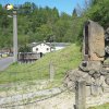 Lučiny - pomník obětem 1. světové války | zchátralý pomník obětem 1. světové války v Lučinách před rekonstrukcí - květen 2017