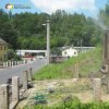Lučiny - pomník obětem 1. světové války | čištění pomníku v Lučinách během celkové rekonstrukce - červen 2018