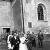 Rudné - kostel Navštívení Panny Marie | svatba v kostele Navštívení Panny Marie ve 2. polovině 20. století