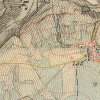 Javorná - socha sv. Jana Nepomuckého | socha sv. Jana Nepomuckého u Javorné na mapě 3. vojenského františko-josefského mapování z roku 1878