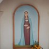 Mostec - kaple Panny Marie | novodobý obraz Panny Marie od MUDr. Martiny Králové v interiéru kaple