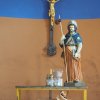 Sovolusky - kaple sv. Jakuba | novodobá socha sv. Jakuba - březen 2017