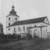 Kobylé - kostel Povýšení sv. Kříže | kostel Povýšení sv. Kříže v Kobylé v době kolem roku 1929