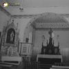 Pšov - kaple Nejsvětějšího Srdce Ježíšova | interiér kaple Nejsvětějšího Srdce Ježíšova v Pšově na počátku 90. let 20. století