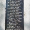 Radyně - pomník obětem 1. světové války | pamětní nápisová deska - květen 2017