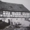 Dlouhá (Langgrün) | hrázděný dům čp. 28 Franze Müllera před rokem 1945