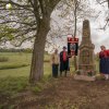 Dlouhá - pomník obětem 1. světové války | slavnostní odhalení obnoveného pomníku obětem 1. světové války nad zaniklou vsí Dlouhá dne 1. května 2019