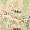 Činov (Schönau) | otisk mapy stabilního katastru z roku 1841