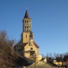 Dalovice - kostel Panny Marie Utěšitelky | kostel Panny Marie Utěšitelky - březen 2013