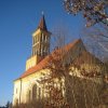 Dalovice - kostel Panny Marie Utěšitelky | dalovický kostel od jihu - březen 2013
