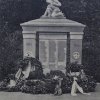 Doubí - pomník obětem 1. světové války | pomník padlým v Doubí ve 30. letech 20. století