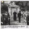 Doubí - pomník obětem 1. světové války | pietní akt u pomníku obětem 1. světové války v Doubí během německé slavnosti - červen 1936