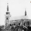 Radnice - kostel sv. Jakuba Většího | východní průčelí kostela sv. Jakuba Většího v Radnici v době před rokem 1945