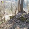 Teleč - kaple | trosky pobořené obecní kaple na bývalé návsi v dnes částečně zaniklé vsi Teleč - březen 2017