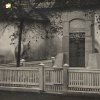 Bor - pomník obětem 1. světové války | pomník obětem 1. světové války u kostela sv. Máří Magdalény v Boru na historickém snímku z doby před rokem 1936