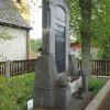 Bor - pomník obětem 1. světové války | kamenný panel pomníku padlým - květen 2015