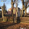 Bor - pomník obětem 1. světové války | zadní strana pomníku obětem 1. světové války u kostela sv. Máří Magdalény v Boru - březen 2013