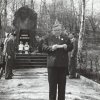 Stará Role - pomník obětem 1. světové války | slavnostní odhalení upraveného pomníku ve Staré Roli dne 7. května 1958