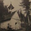 Oldřichov - lesní kaple (Flurlkapelle) | lesní kaple (Flurlkapelle) v Oldřichově před rokem 1945