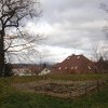 Dalovice - Duby u tvrze | památné duby sklánějící se nad pozůstatky dalovické tvrze - prosinec 2007