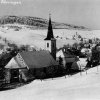 Pernink - kostel Nejsvětější Trojice | kostel Nejsvětější Trojice v Perninku před rokem 1945