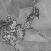Ratiboř (Rodbern) | letecký pohled na ves Ratiboř z roku 1952