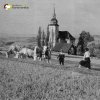 Tureč - kostel sv. Jiří | farní kostel sv. Jiří v Turči od jihozápadu před rokem 1945