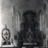 Tureč - kostel sv. Jiří | interiér kostela sv. Jiří v Turči před rokem 1945