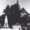 Tureč - pomník obětem 1. světové války | pomník padlým pod kostelem sv. Jiří před rokem 1945