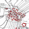 Tureč (Turtsch) | katastrální mapa obce Tureč z roku 1945