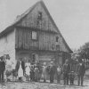 Mětikalov (Meckl)  | dům čp. 13, jedno z nejstarších stavení ve vsi, roku 1910
