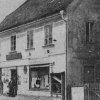Žďár (Saar) | obchod a škola ve Žďáru v době před rokem 1945