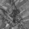 Žďár (Saar) | letecký pohled na obec Žďár z roku 1952