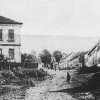Víska (Dörfles) | dvoutřídní lidová škola ve Vísce okolo roku 1900