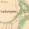 Zakšov (Sachsengrün) | ves Zakšov (Sachsengrün) na císařském otisku mapy stabilního katastru vsi z roku 1842
