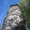 Kyselka - rozhledna Bučina | plášť kamenné vyhlídkové věže - září 2012