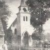 Trmová - kaple sv. Josefa | kaple sv. Josefa s památníkem obětem 1. světové války v Trmové v době před rokem 1945