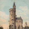 Karlovy Vary - Goethova vyhlídka | Stephanie Warte na kolorované pohlednici z roku 1902
