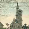 Karlovy Vary - Goethova vyhlídka | Vyhlídka korunní princezny Stefanie na kolorované pohlednici z roku 1909