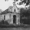 Hájek - kaple | zchátralá kaple v Hájku v roce 1963