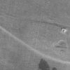 Údrč - Ulbertova kaple | zříceniny Ulbertovy kaple v polích u Údrče na snímku leteckého vojenského mapování z roku 1961