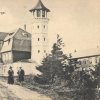 Jáchymov - rozhledna na Klínovci | vyhlídková věž na Klínovci na pohlednici kolem roku 1915