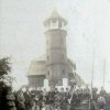 Jáchymov - rozhledna na Klínovci | vyhlídková věž na Klínovci roku 1924