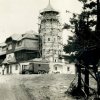 Jáchymov - rozhledna na Klínovci | opravy pláště vyhlídkové věže v době po roce 1953