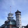 Rozhledna na Klínovci | vyhlídková věž před obnovou - červenec 2009