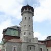 Jáchymov - rozhledna na Klínovci | replika původní vyhlídkové věže - duben 2014