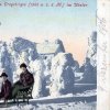 Rozhledna na Klínovci | rozhledna na Klínovci v zimě na pohlednici z roku 1906